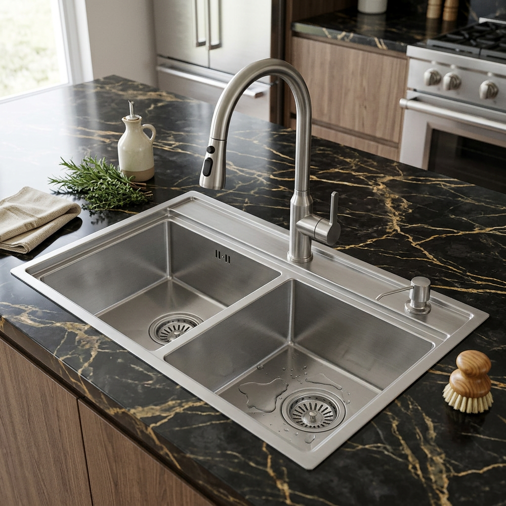 Stainless Steel Kitchen Sink (P02-905)